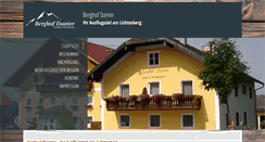 Desktop Screenshot of berghof-danter.at